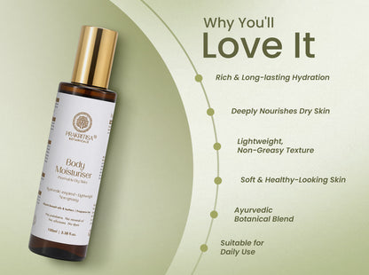 Prakritisa Body Moisturiser — Normal to Dry Skin