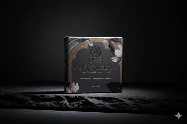 Charcoal Soap: Ayurvedic Detox & Oil Control