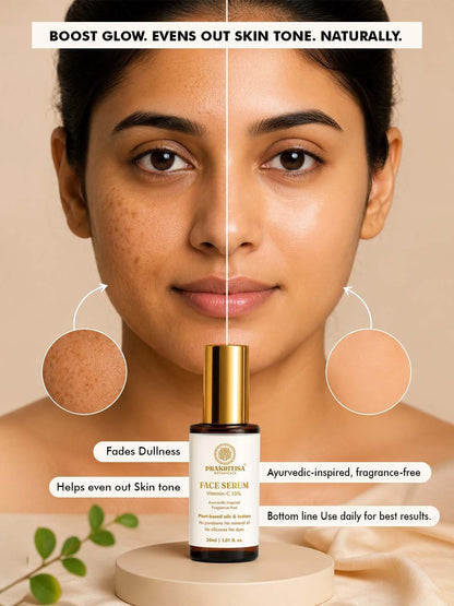 Prakritisa Face Serum — Vitamin-C 10%