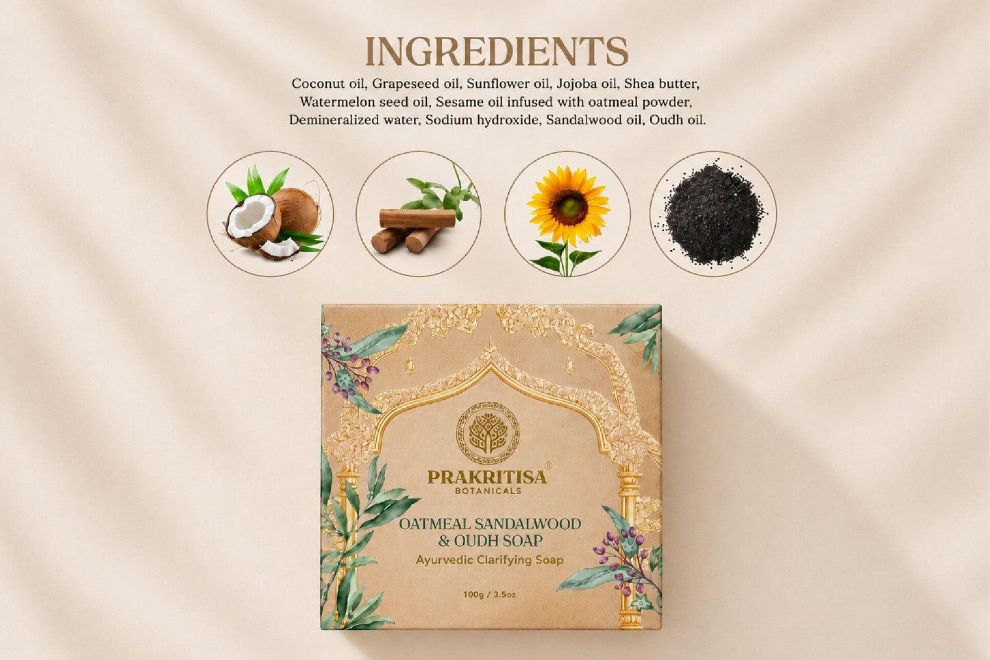 Oatmeal Sandalwood & Oudh